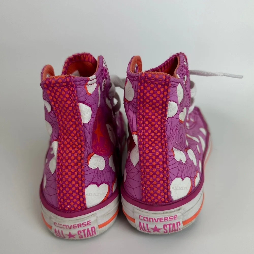Converse Chuck Taylor All Star Valentines High Top Magenta Glow/Wild Mango/White